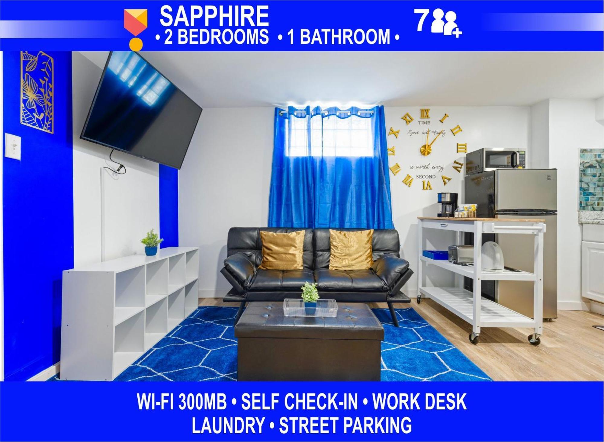 The Sapphire Haven - Your Old Brooklyn Oasis Awaits Families, Couples, Business Travelers Near Downtown With Parking, 300 Mb Wifi & Self Check-In Кливланд Екстериор снимка
